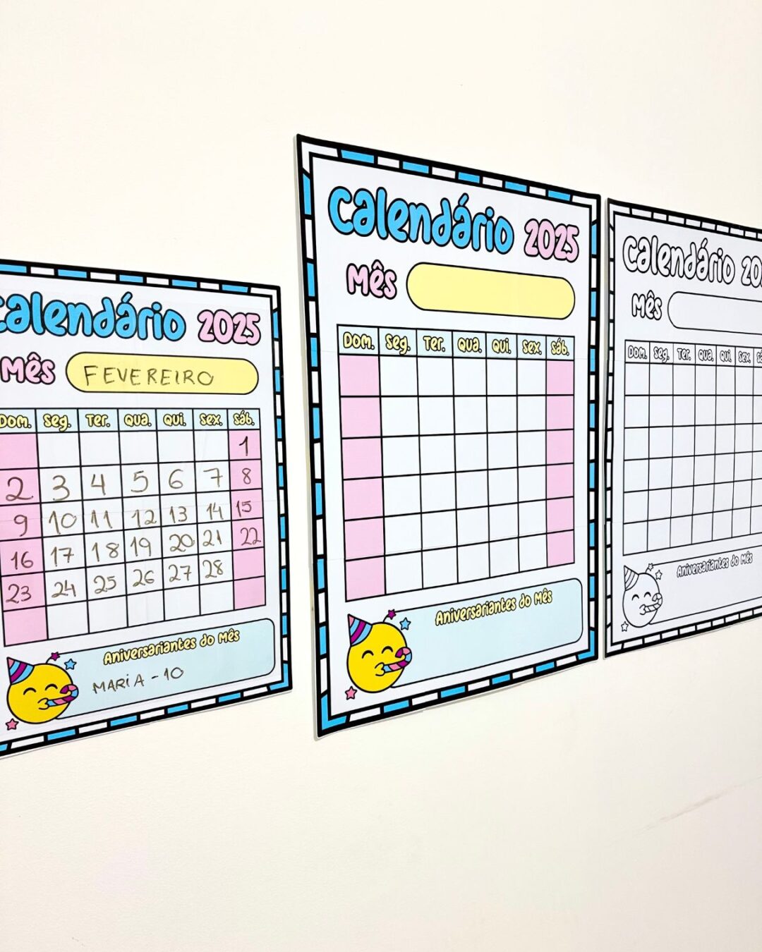 Recurso Calendário Coletivo 2025