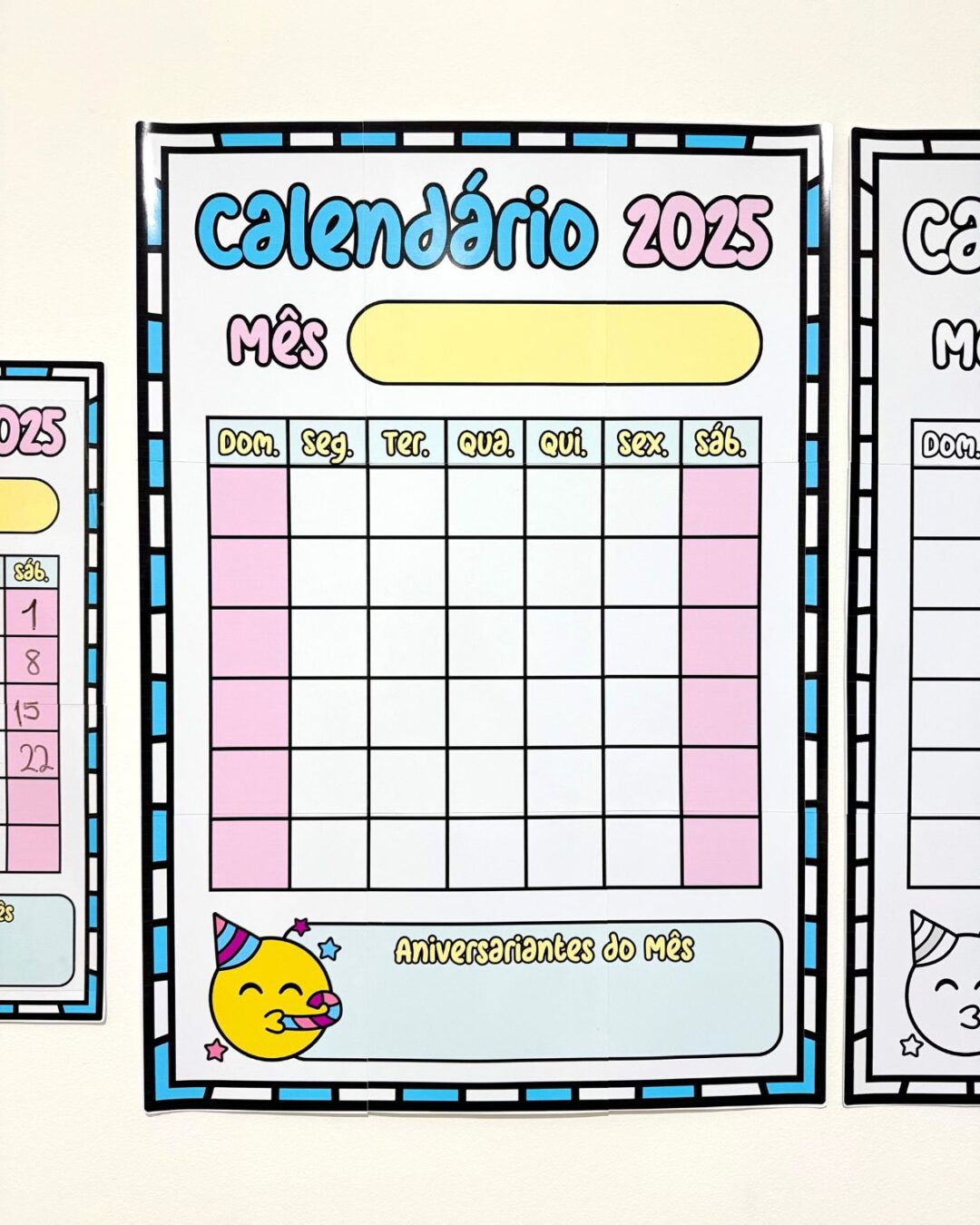 Recurso Calendário Coletivo 2025 - Imagem 3