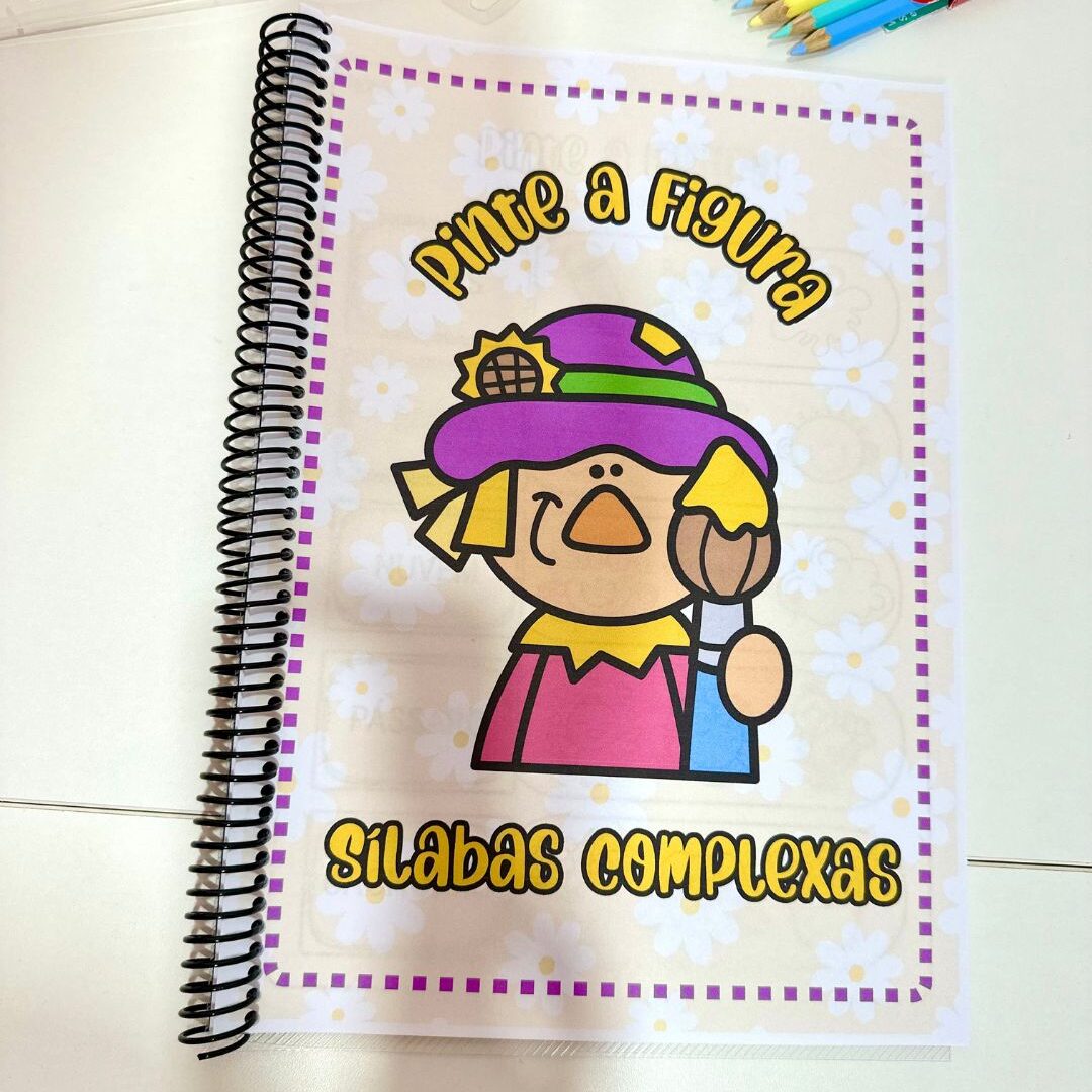 Apostila Pinte a Figura - Sílabas Complexas