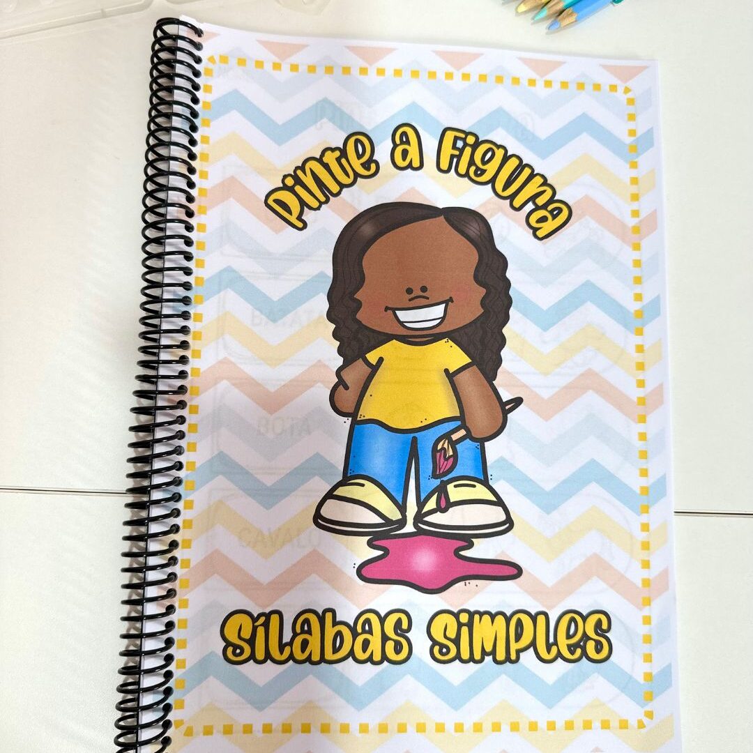 Apostila Pinte a Figura - Sílabas Simples