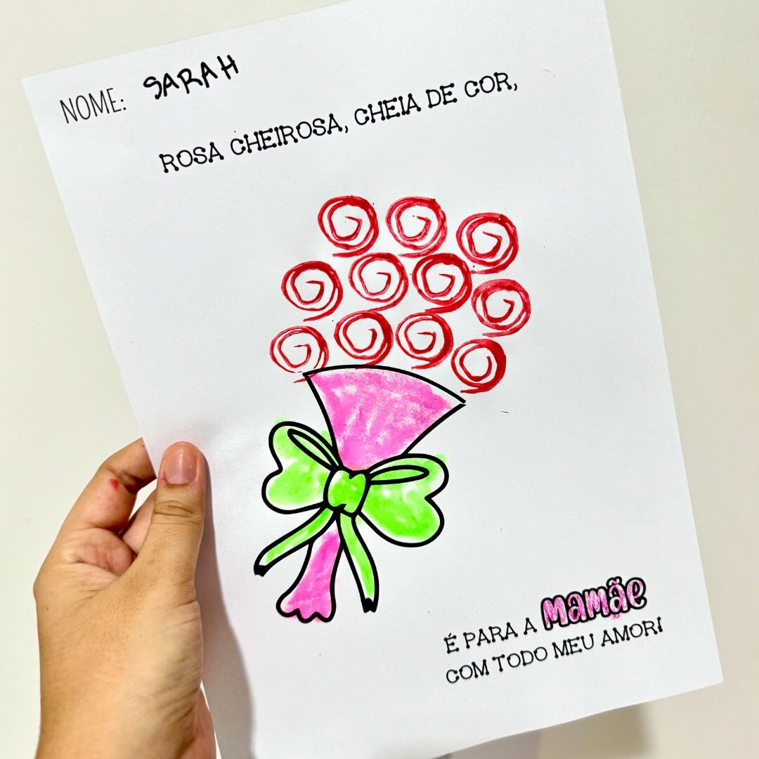 Atividade Mãe (Buquê de Rosas)