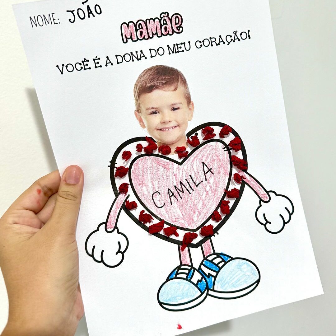 Atividade Mãe (Coração Foto)