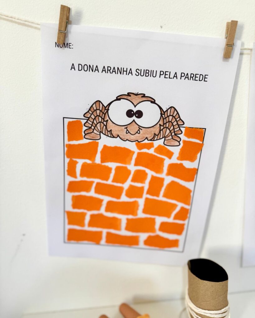 Atividades Dona Aranha – Pedagogia Produtiva