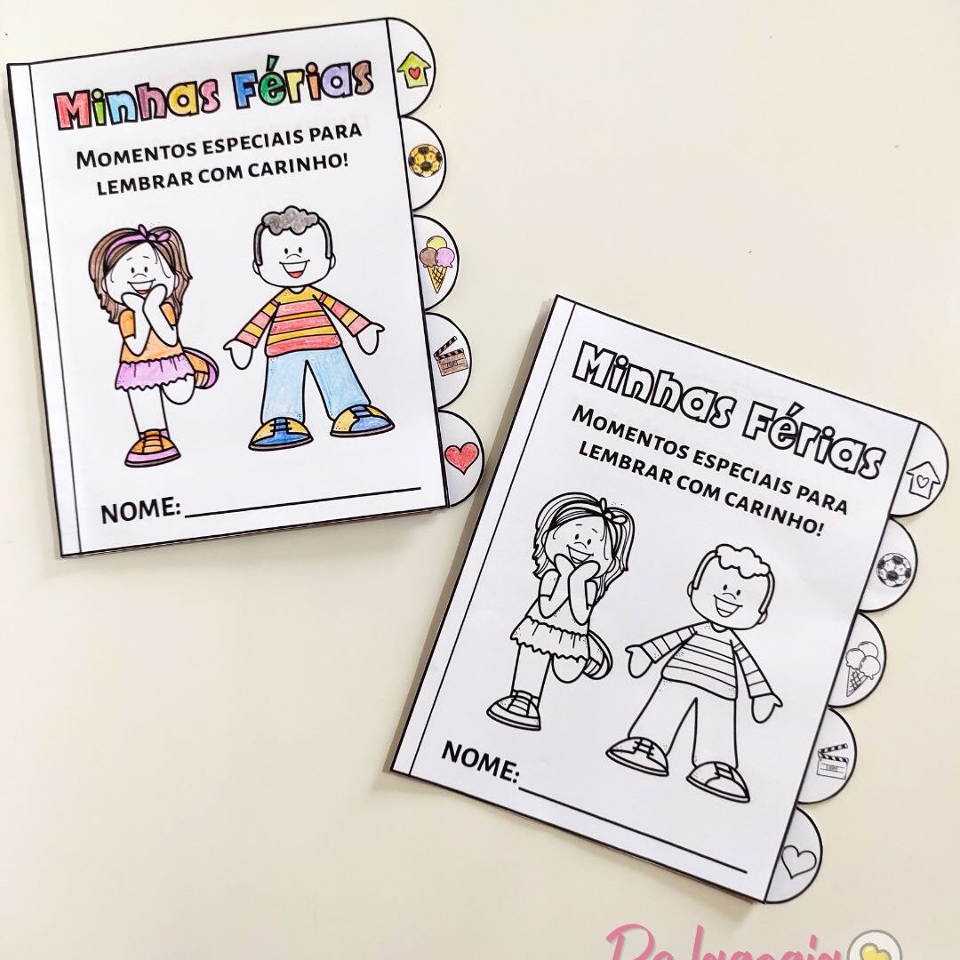 Livrinho Minhas Férias