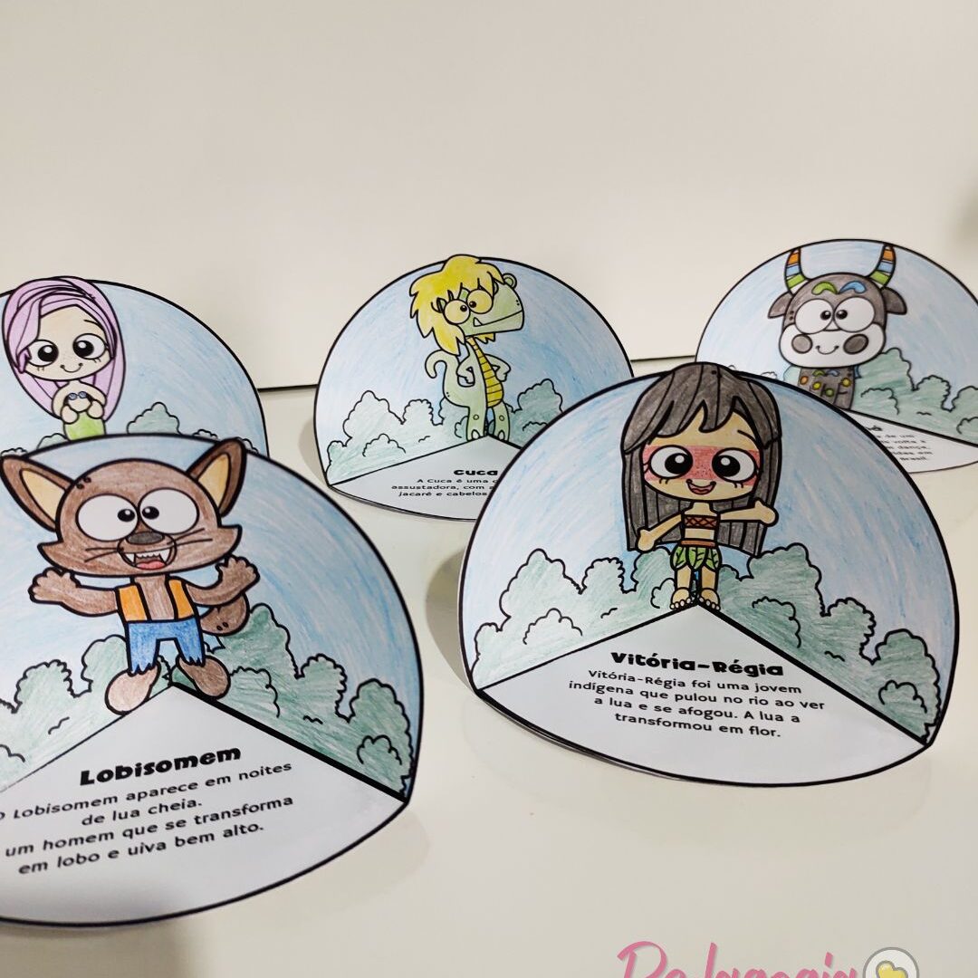 Cenário "Lendas e Personagens do Folclore"