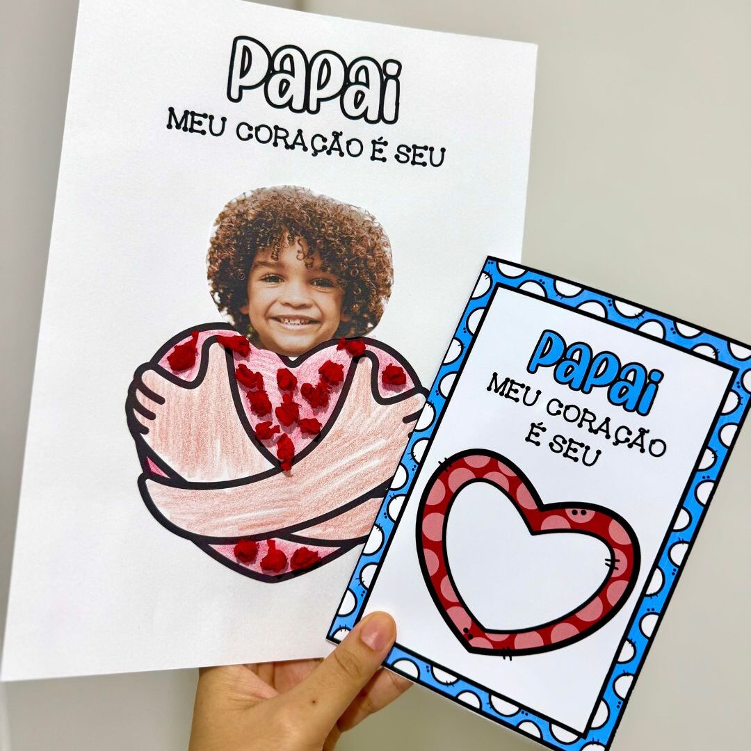 Kit Dia dos Pais - Meu Coração é Seu