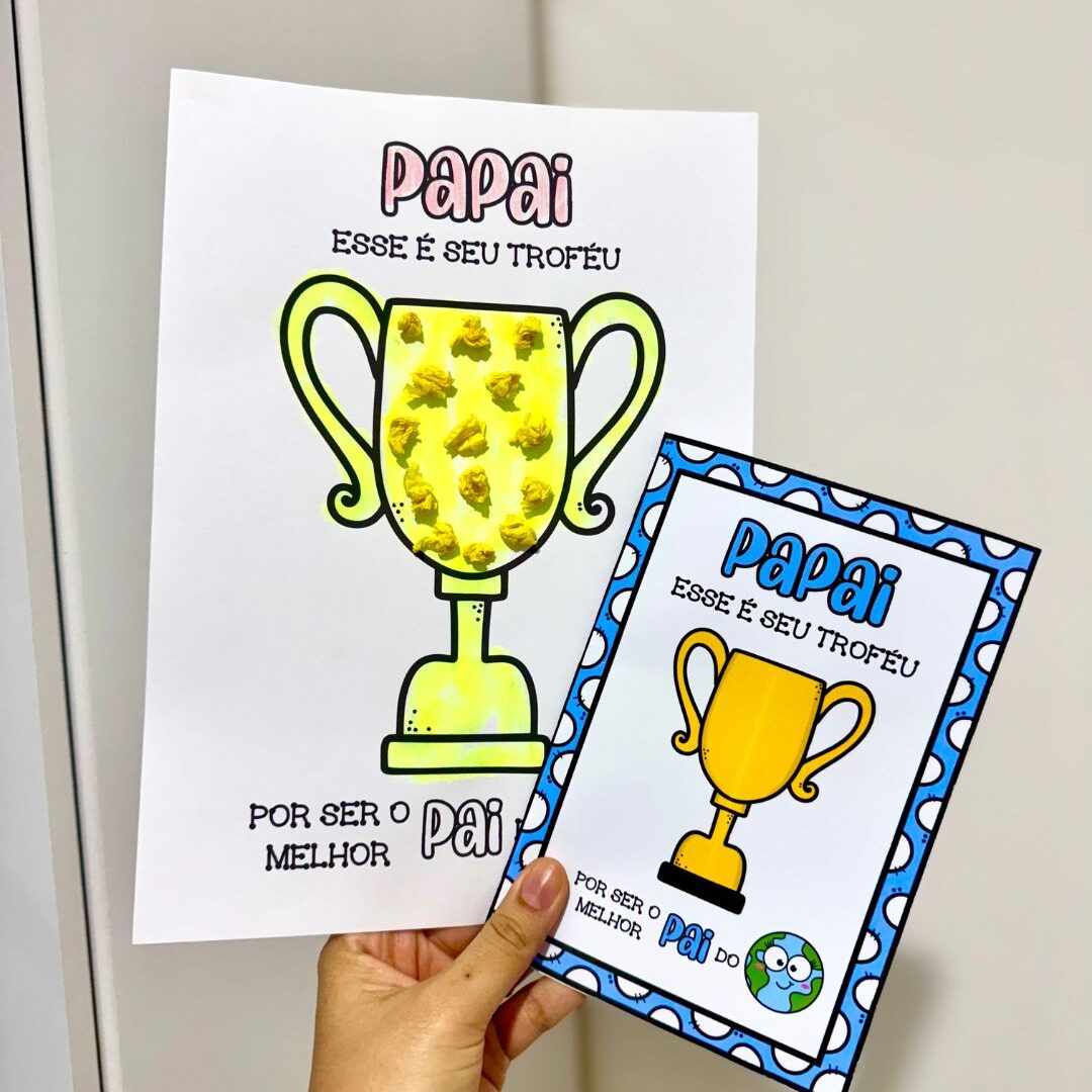 Kit Dia dos Pais - Troféu