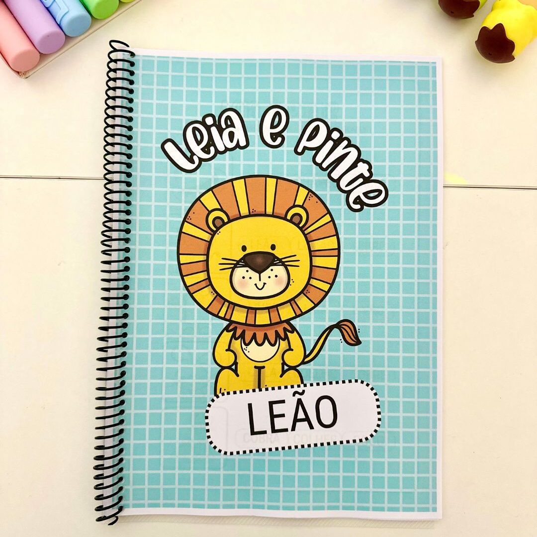 Leia e Pinte - Sílabas Complexas