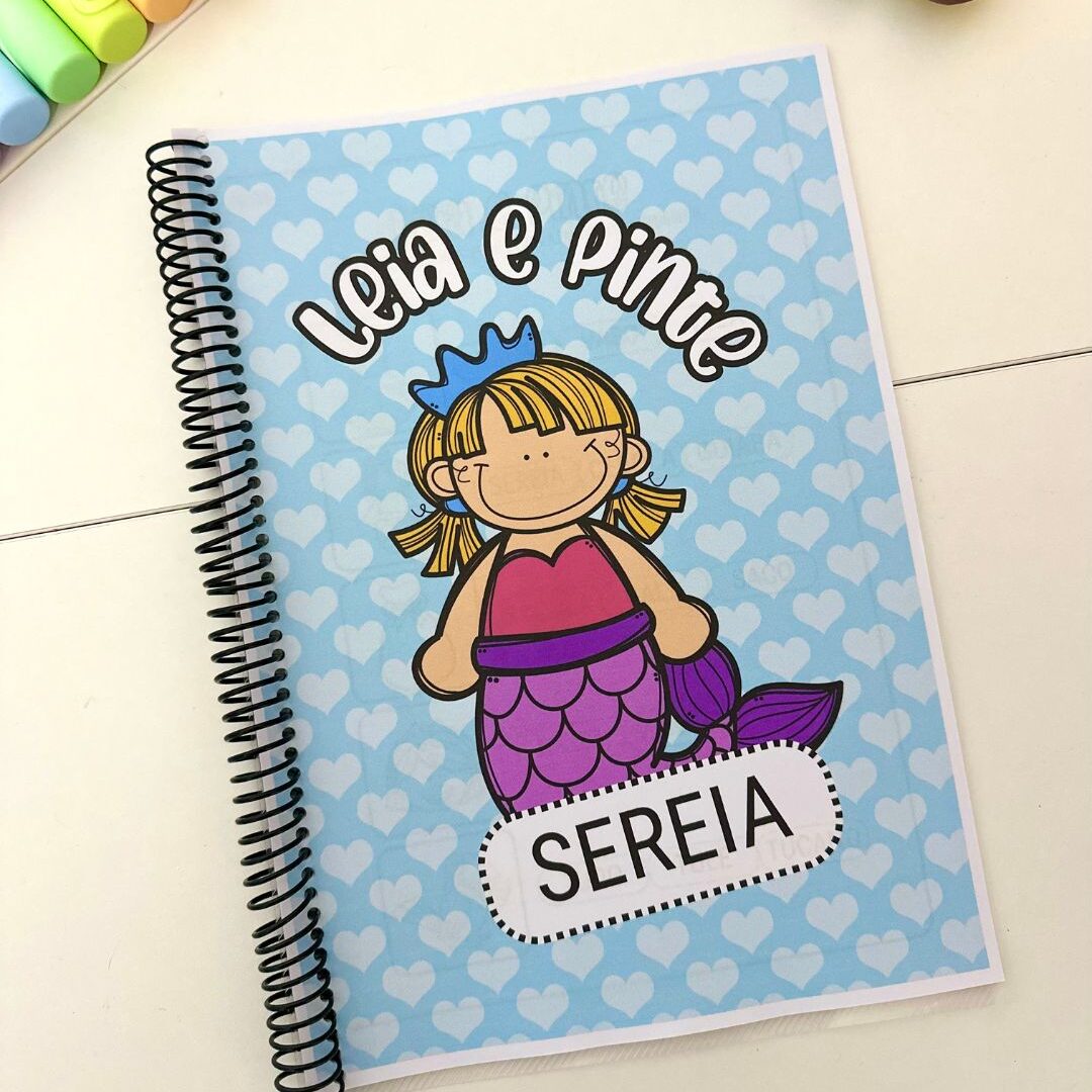 Leia e Pinte - Sílabas Simples