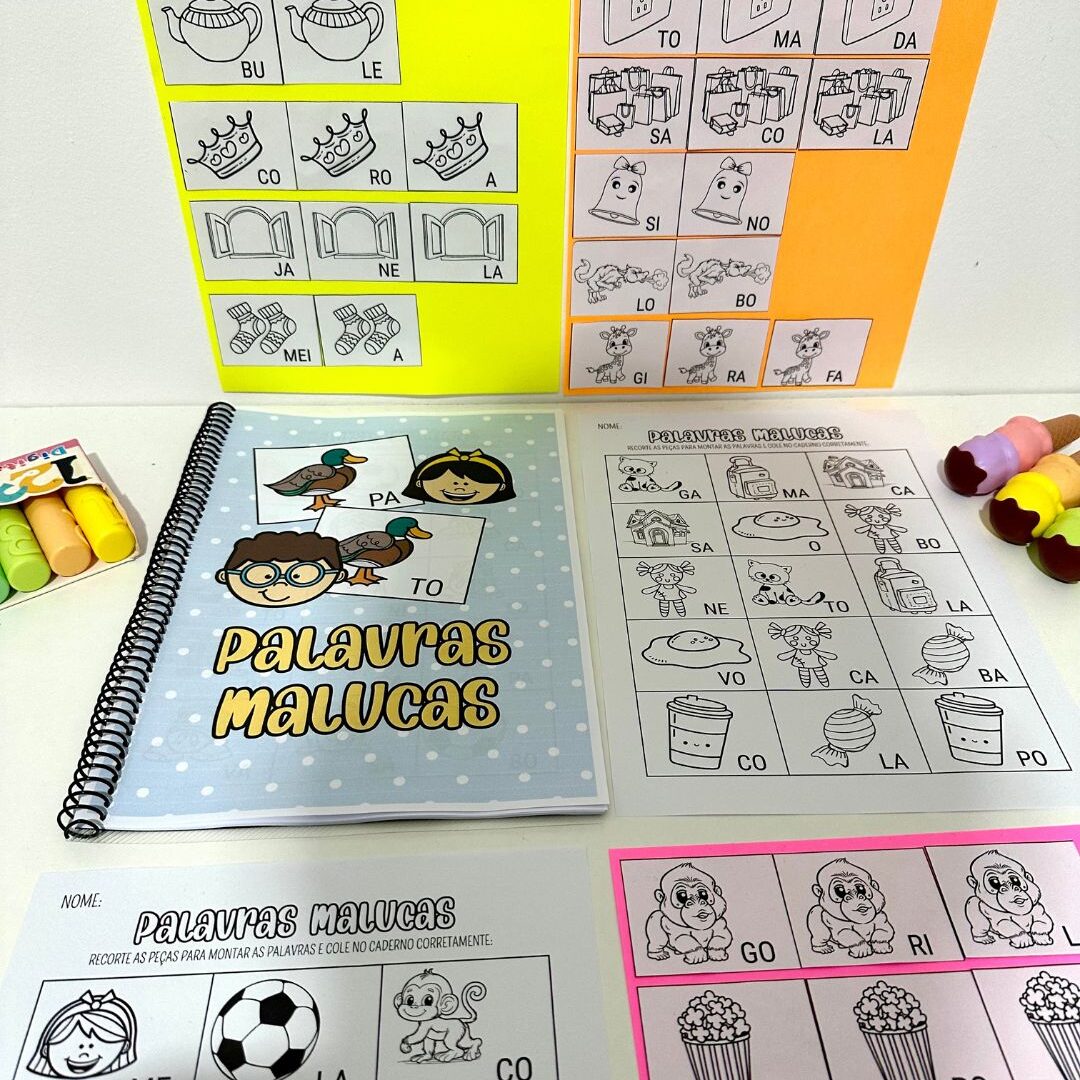 Palavras Malucas - Sílabas Simples