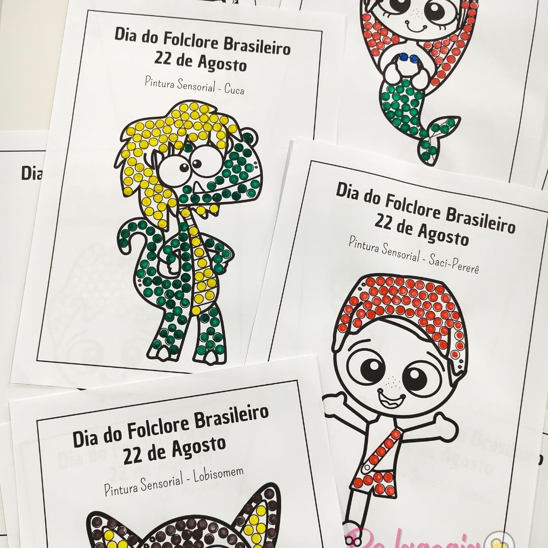 Pintura Sensorial Folclore