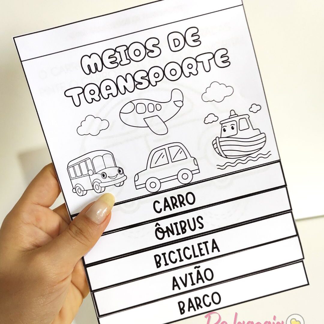 Flipbook “Meios de Transporte”