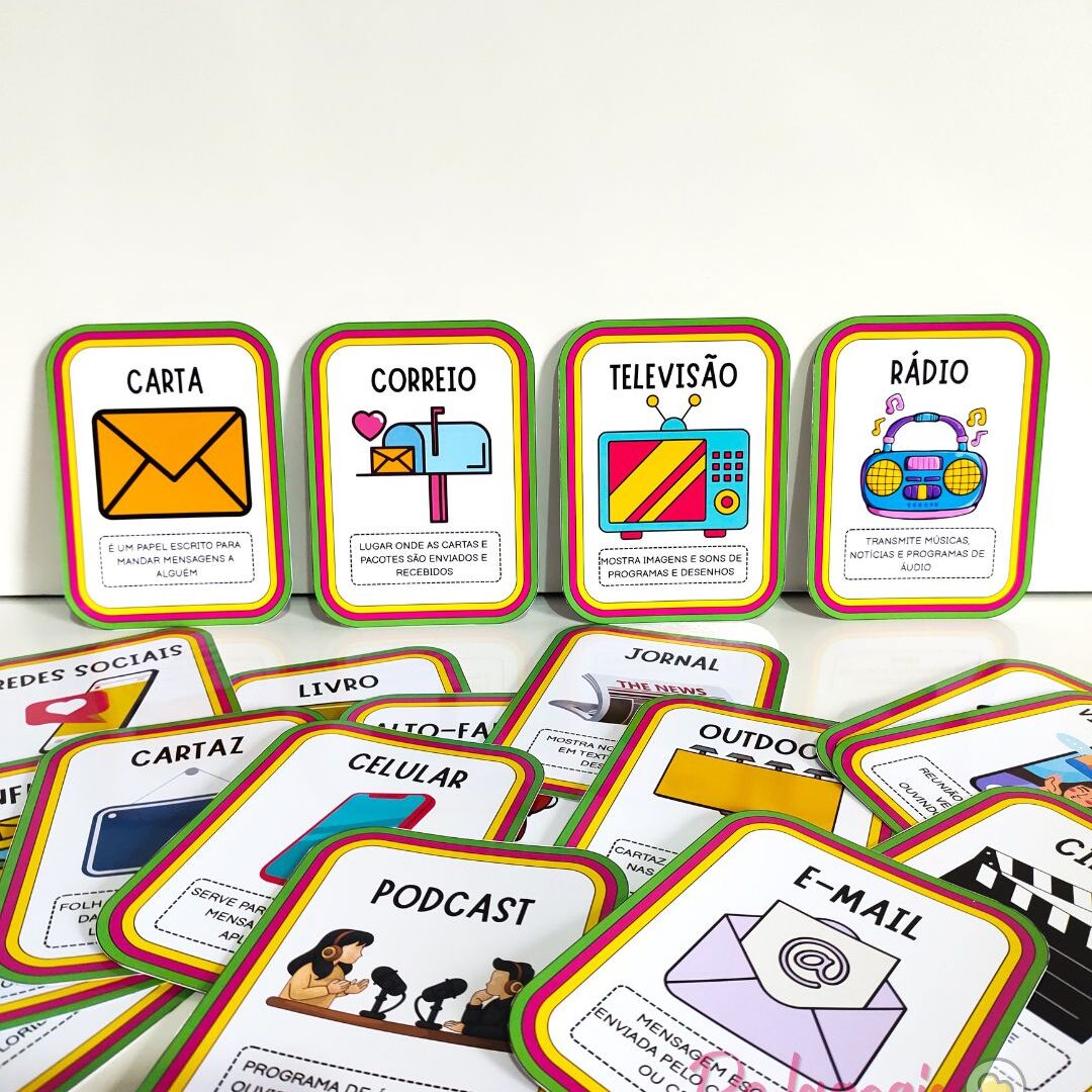 Cards Meios de Comunicação