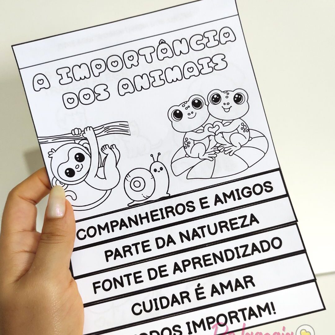 Flipbook "A Importância dos Animais"