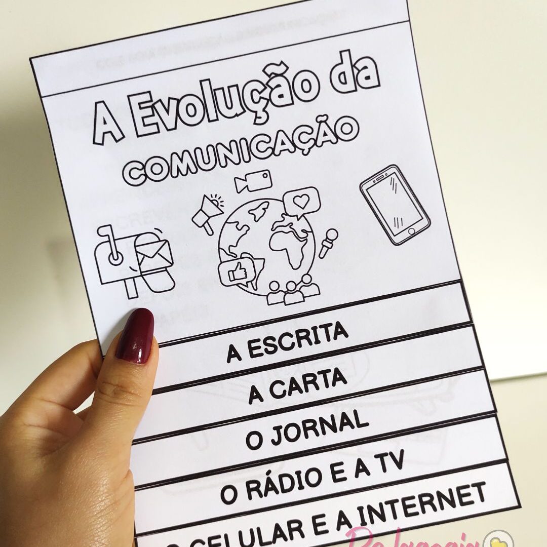Flipbook "A Evolução da Comunicação"
