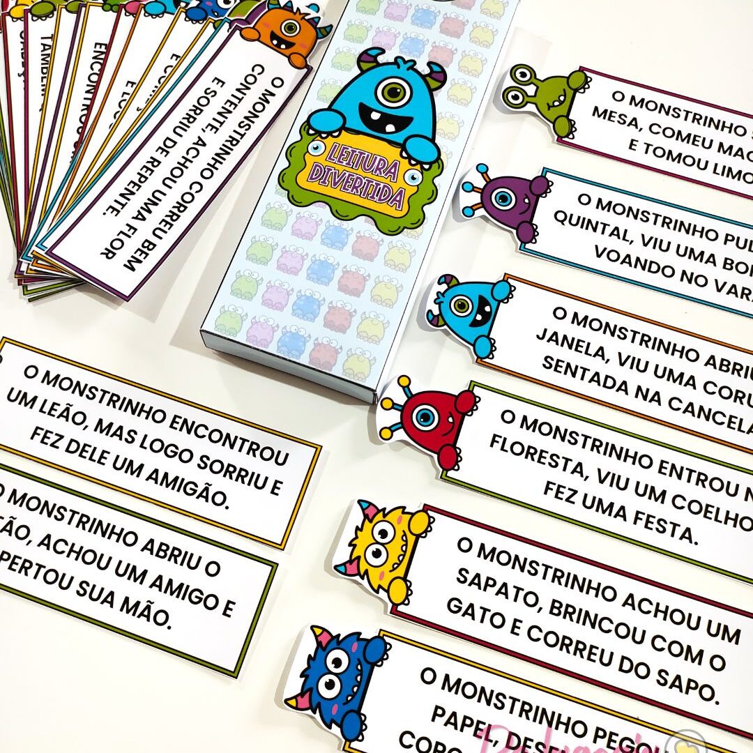 Leitura Divertida - Monstrinhos