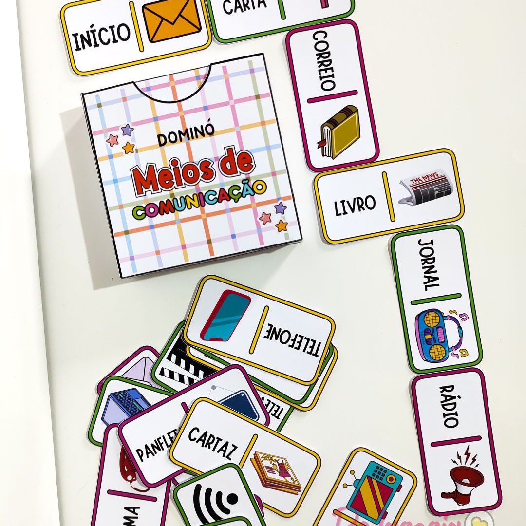 Dominó "Meios de Comunicação"