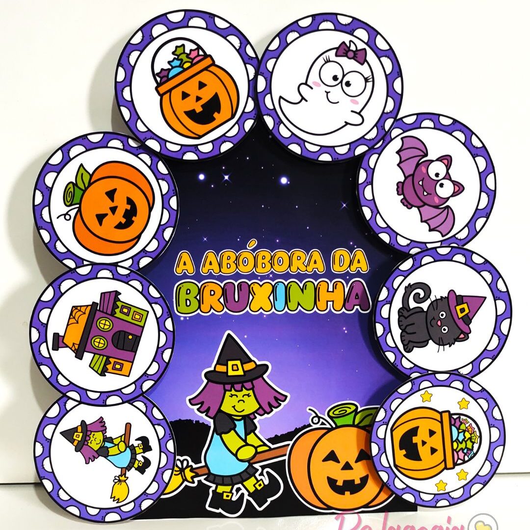 Luva “A Abóbora da Bruxinha”