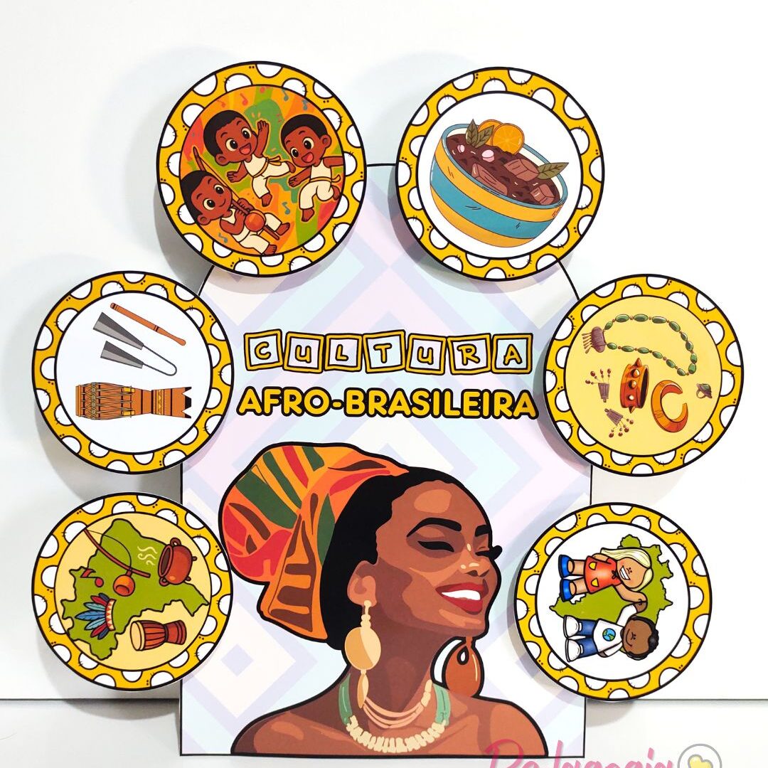 Luva “Cultura Afro-Brasileira”