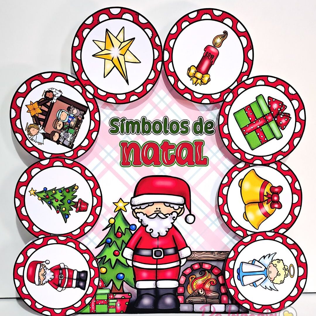 Luva “Símbolos de Natal”