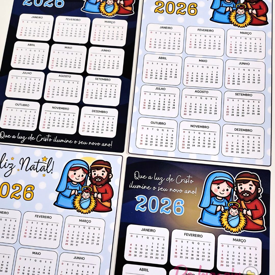 Calendário Cristão 2026