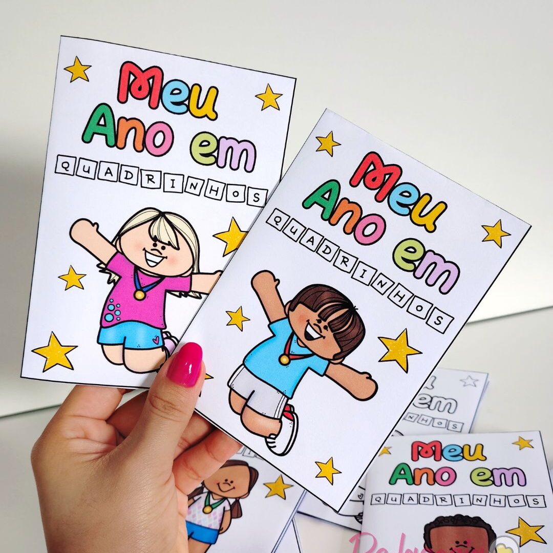 Livrinho “Meu Ano em Quadrinhos”