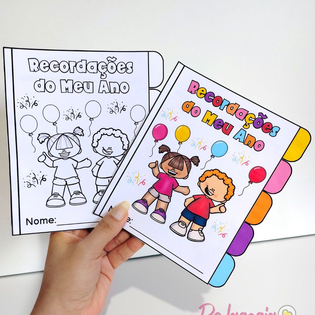 Livrinho “Recordações do Meu Ano”