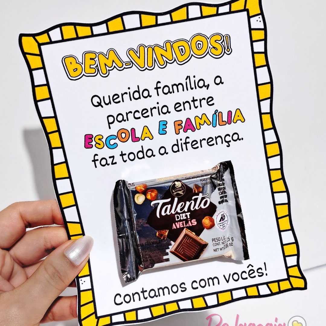 Cartão para Pais e Responsáveis – Bem-Vindos