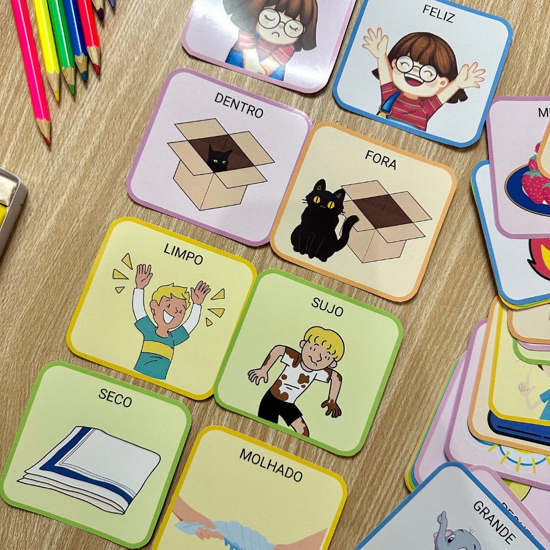 Jogo da Memória - Opostos