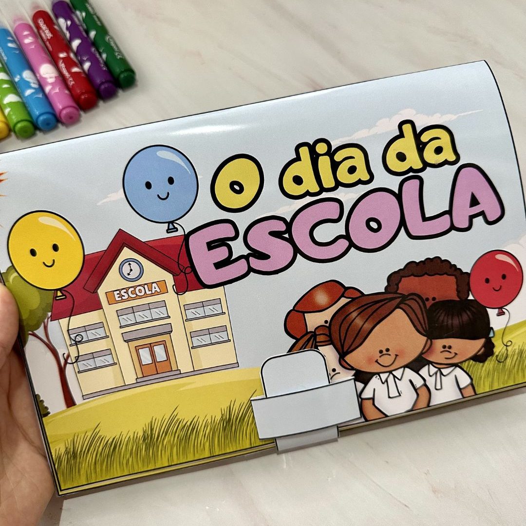Livro 3D O Dia da Escola