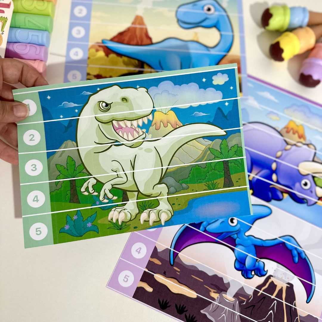 Quebra-Cabeça Dinossauro