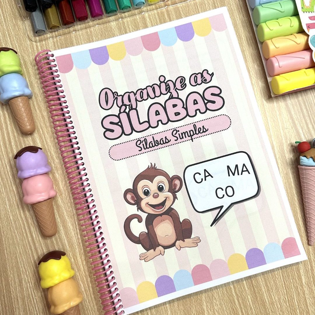 Organize as Sílabas Simples